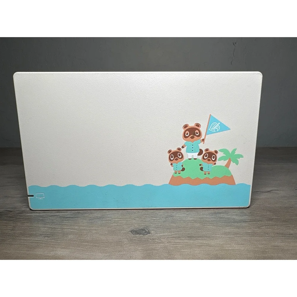 Nintendo Switch Animal Crossing‎ Dock Station- No Cords or Console